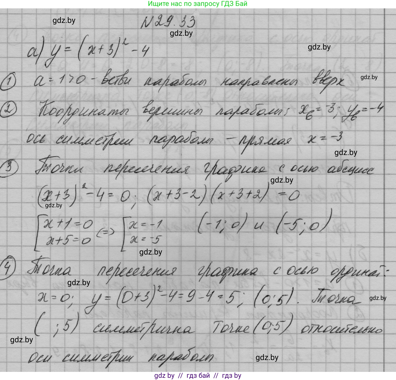 Алгебра, 7-9 класс Сборник задач, авторы: Арефьева Ирина Глебовна, Пирютко Ольга Николаевна, издательство Народная асвета, Минск, 2020, страница 136, номер 29.33, Решение