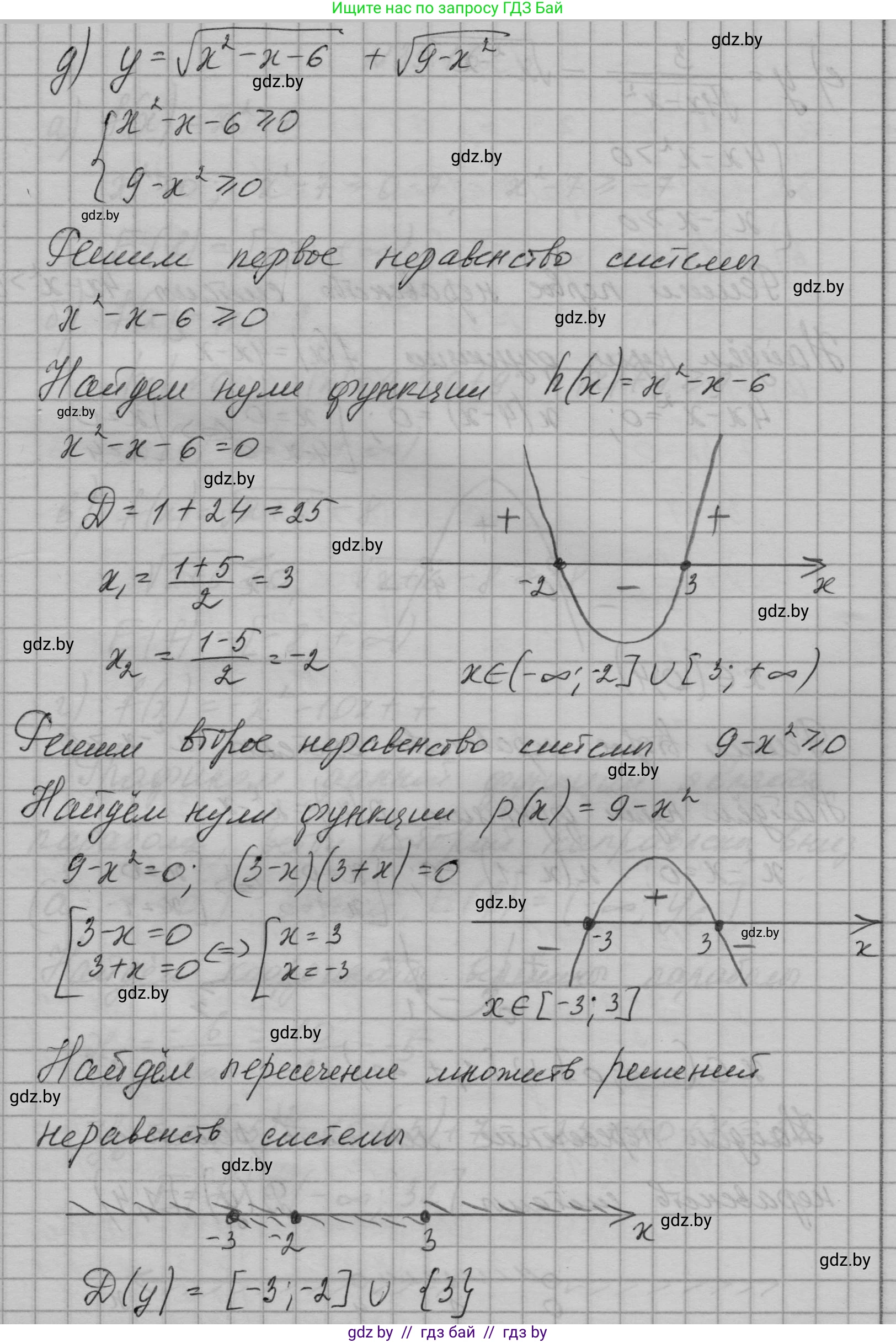 Алгебра, 7-9 класс Сборник задач, авторы: Арефьева Ирина Глебовна, Пирютко Ольга Николаевна, издательство Народная асвета, Минск, 2020, страница 173, номер 35.15, Решение (продолжение 3)