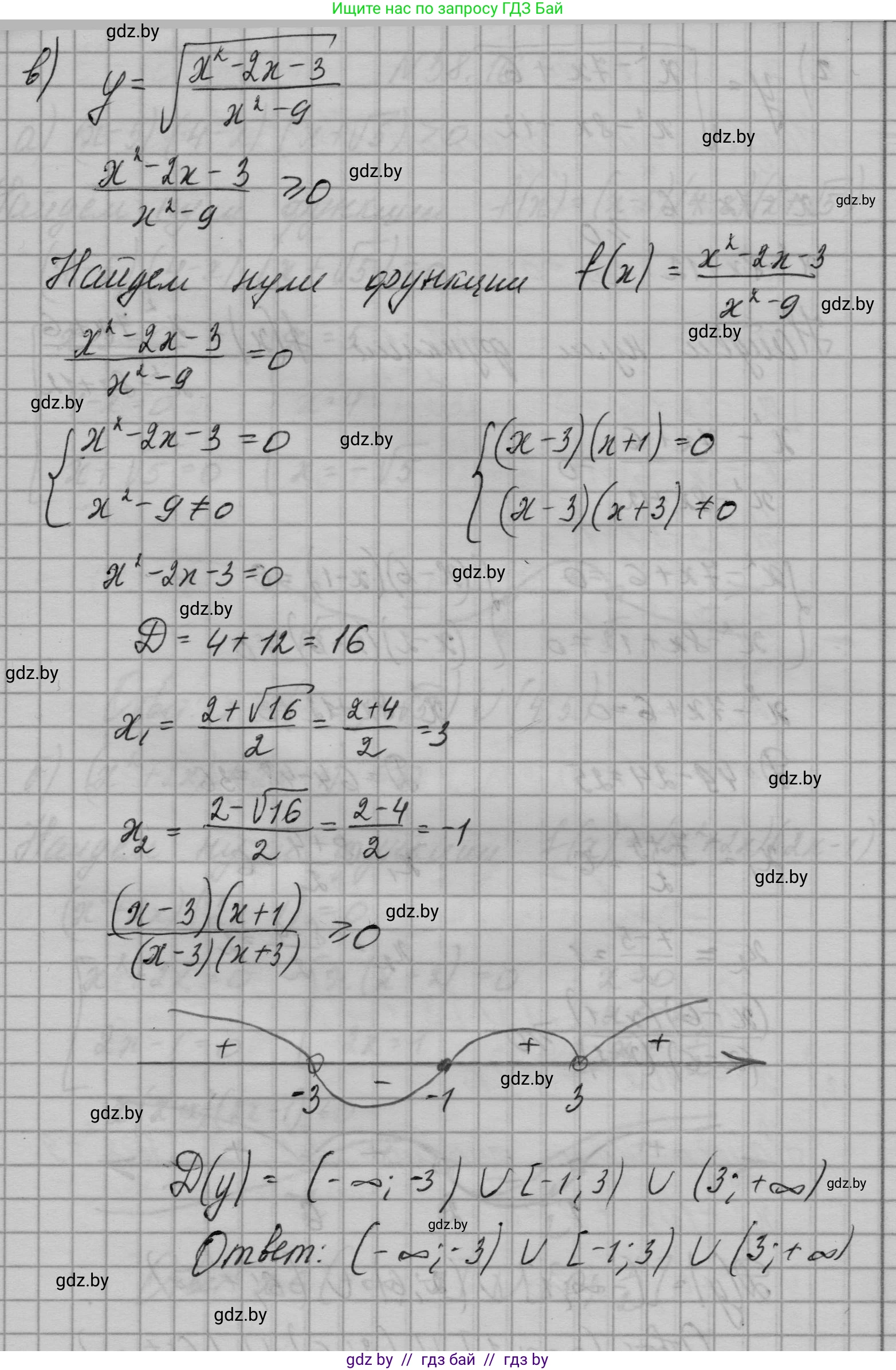 Алгебра, 7-9 класс Сборник задач, авторы: Арефьева Ирина Глебовна, Пирютко Ольга Николаевна, издательство Народная асвета, Минск, 2020, страница 193, номер 38.15, Решение (продолжение 3)