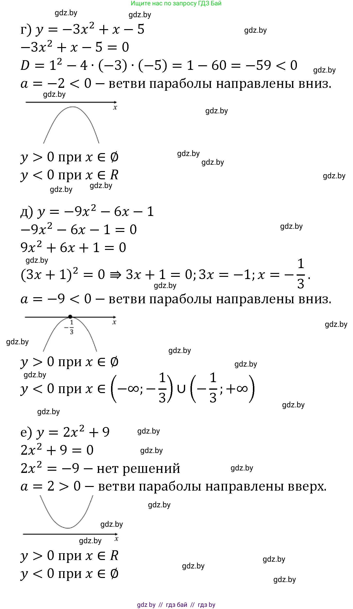 Алгебра, 8 класс Учебник, авторы: Арефьева Ирина Глебовна, Пирютко Ольга Николаевна, издательство Адукацыя i выхаванне, Минск, 2024, бирюзового цвета, страница 186, номер 3.97, Решение (продолжение 2)