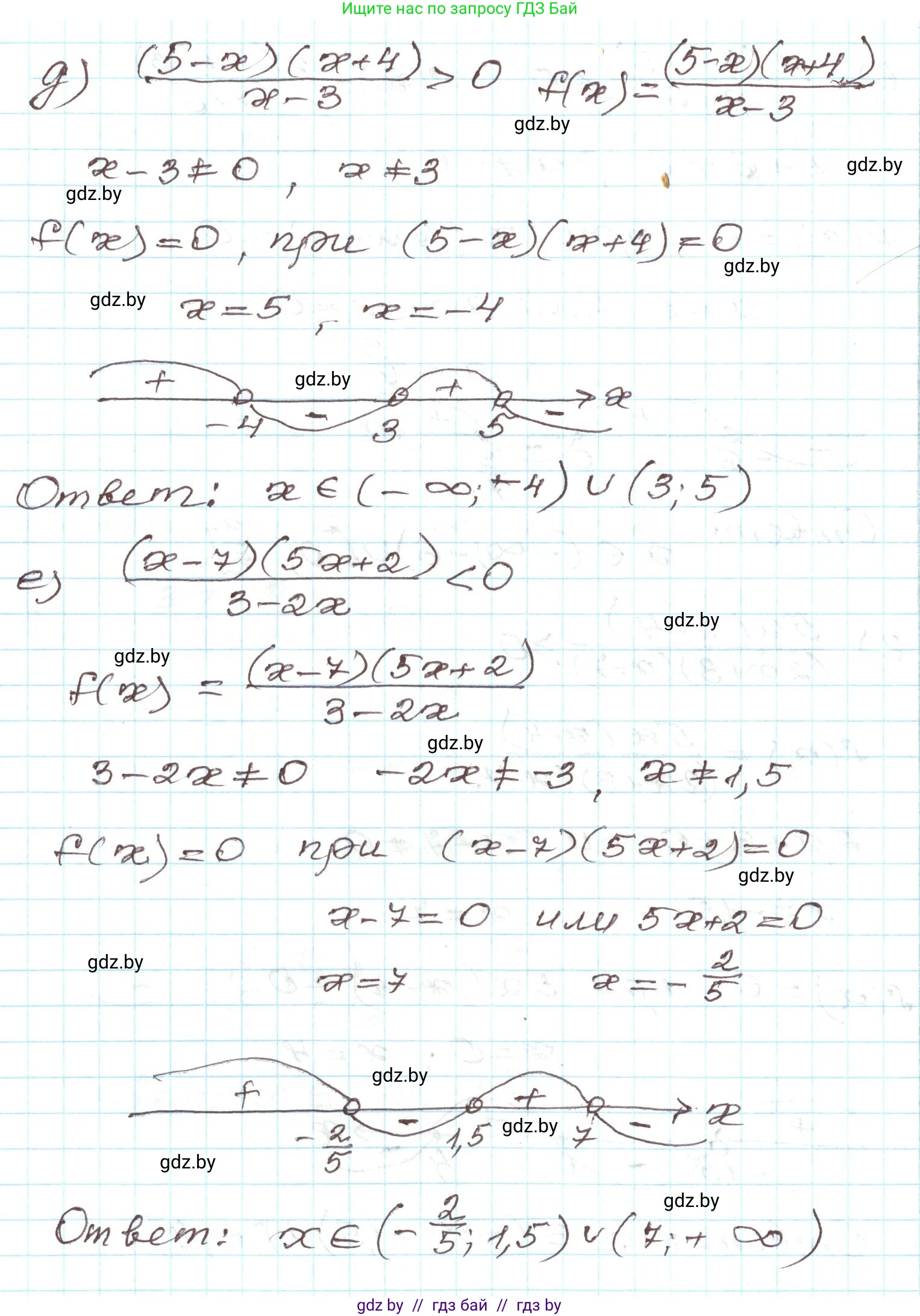 Алгебра, 9 класс Учебник, авторы: Арефьева Ирина Глебовна, Пирютко Ольга Николаевна, издательство Народная асвета, Минск, 2019, голубого цвета, страница 193, номер 3.166, Решение (продолжение 3)