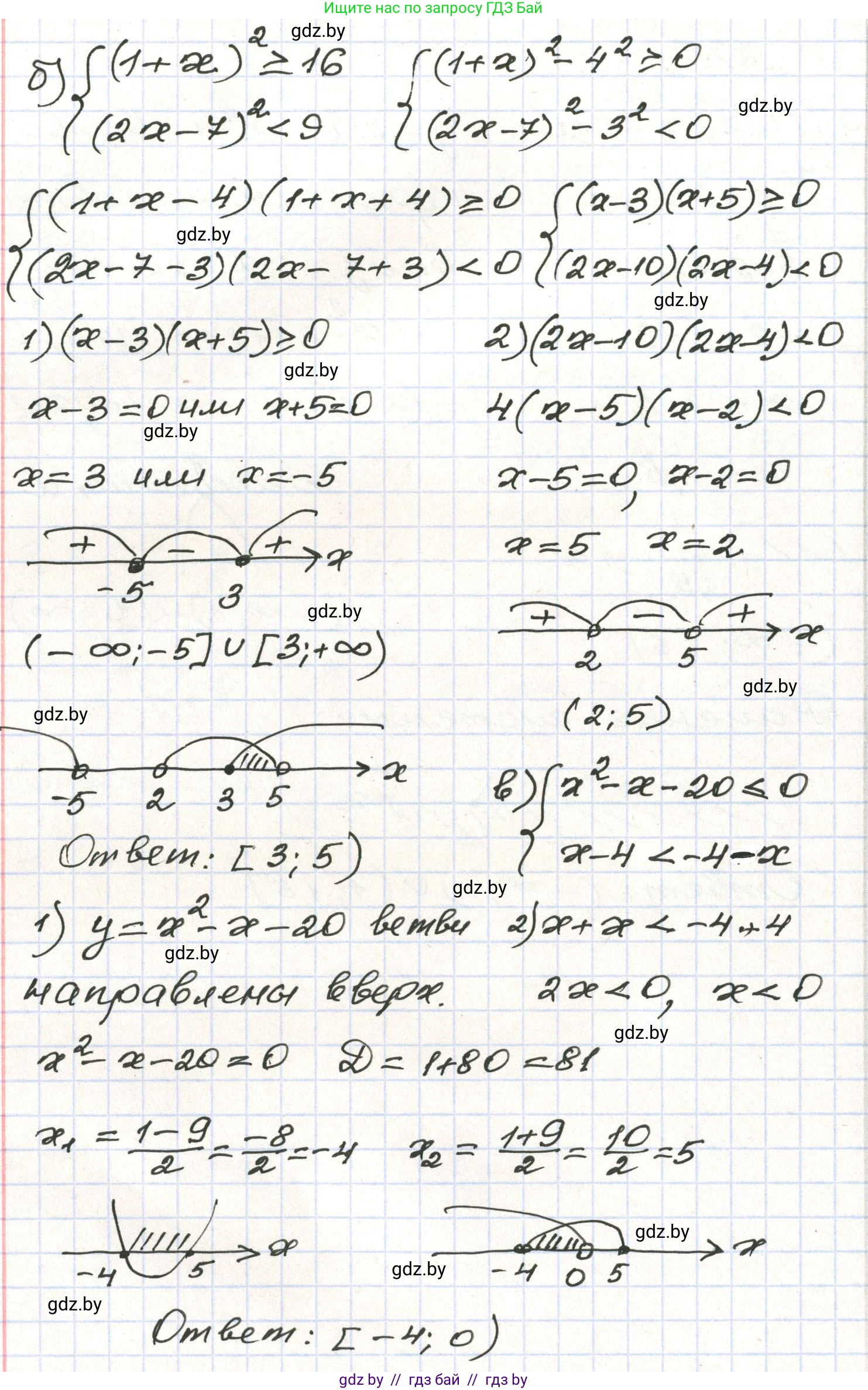 Алгебра, 9 класс Учебник, авторы: Арефьева Ирина Глебовна, Пирютко Ольга Николаевна, издательство Народная асвета, Минск, 2019, голубого цвета, страница 297, номер 289, Решение (продолжение 2)