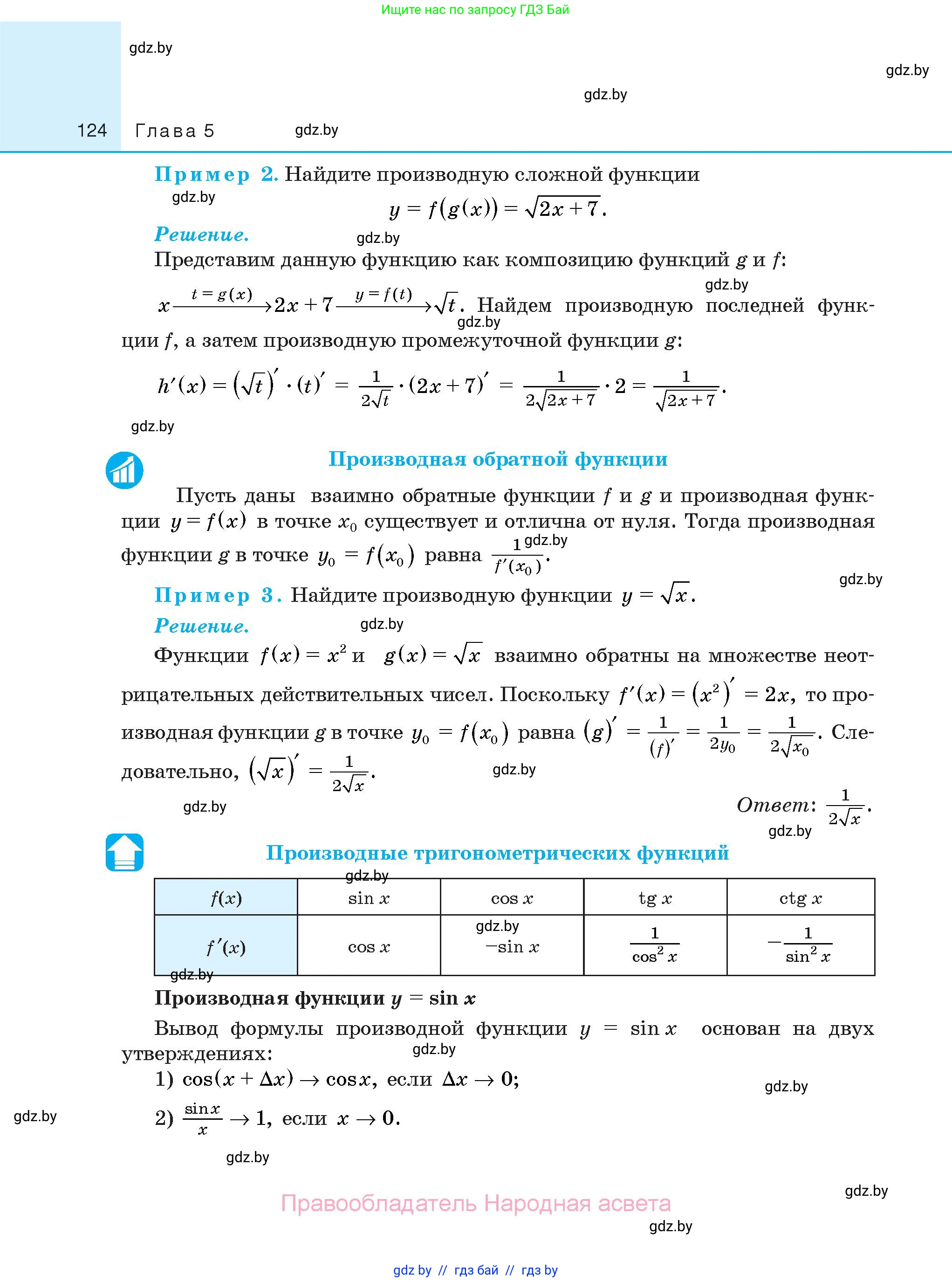 Алгебра, 10 класс Сборник задач, авторы: Арефьева Ирина Глебовна, Пирютко Ольга Николаевна, издательство Народная асвета, Минск, 2020, белого цвета, страница 124