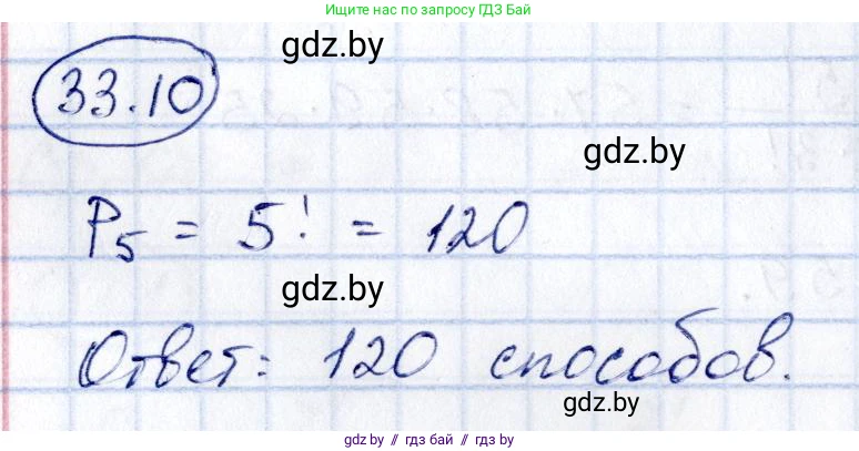 Алгебра, 10 класс Сборник задач, авторы: Арефьева Ирина Глебовна, Пирютко Ольга Николаевна, издательство Народная асвета, Минск, 2020, белого цвета, страница 171, номер 33.10, Решение