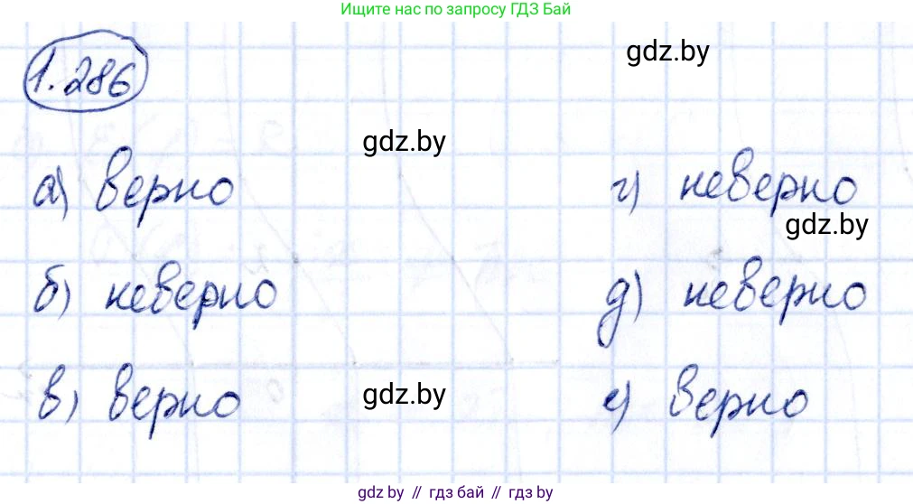 Алгебра, 10 класс Учебник, авторы: Арефьева Ирина Глебовна, Пирютко Ольга Николаевна, издательство Народная асвета, Минск, 2019, голубого цвета, страница 85, номер 1.286, Решение