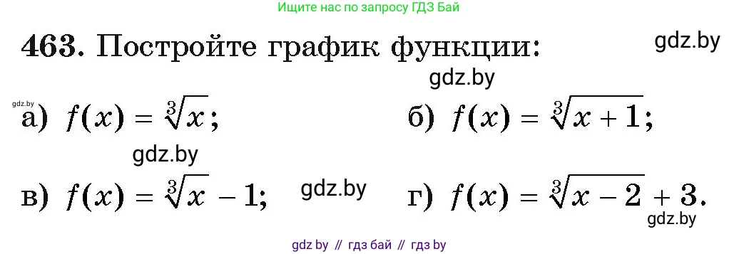 Алгебра, 11 класс Учебник, авторы: Арефьева Ирина Глебовна, Пирютко Ольга Николаевна, издательство Народная асвета, Минск, 2020, бирюзового цвета, страница 228, номер 463, Условие