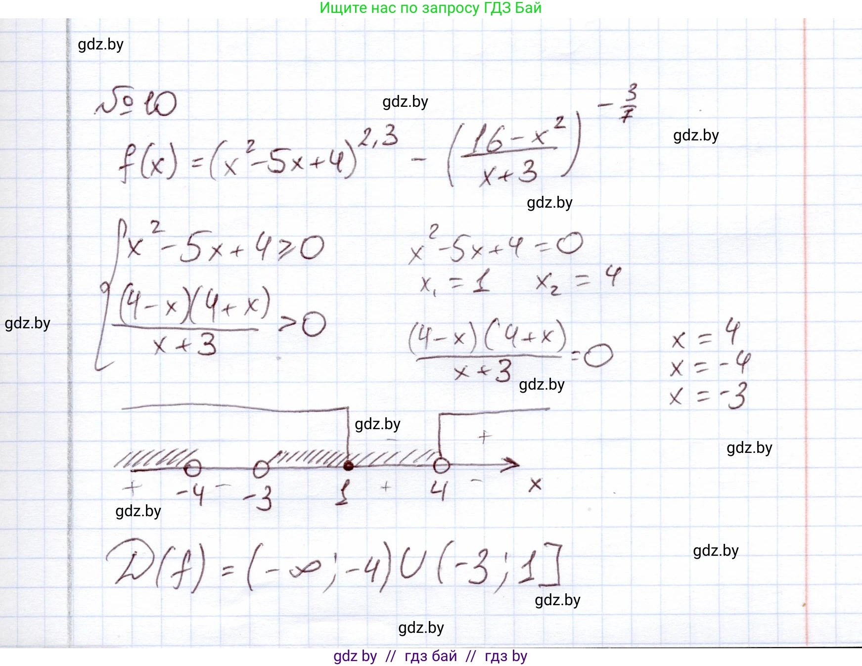 Алгебра, 11 класс Учебник, авторы: Арефьева Ирина Глебовна, Пирютко Ольга Николаевна, издательство Народная асвета, Минск, 2020, бирюзового цвета, страница 45, номер 10, Решение