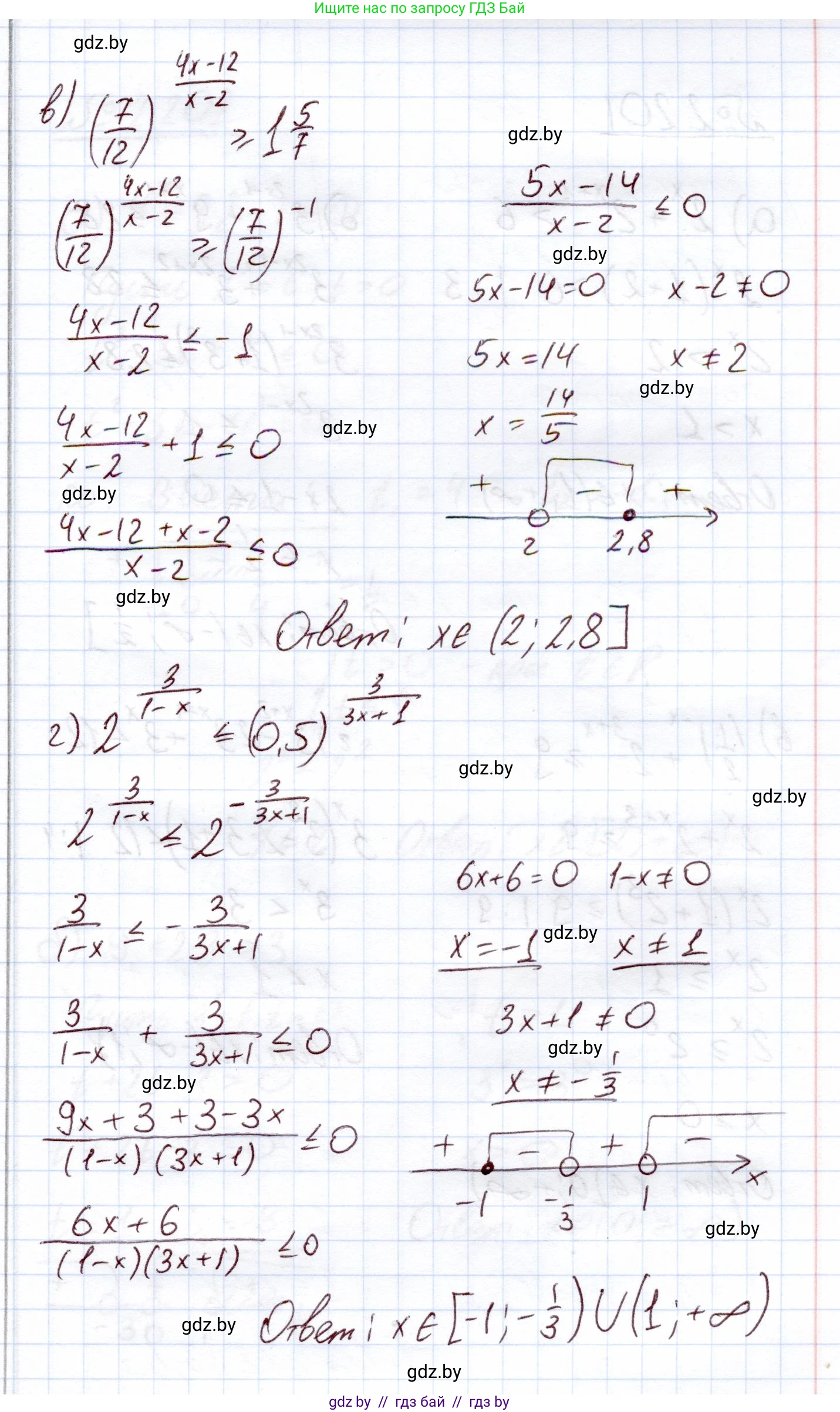 Алгебра, 11 класс Учебник, авторы: Арефьева Ирина Глебовна, Пирютко Ольга Николаевна, издательство Народная асвета, Минск, 2020, бирюзового цвета, страница 94, номер 2.200, Решение (продолжение 2)