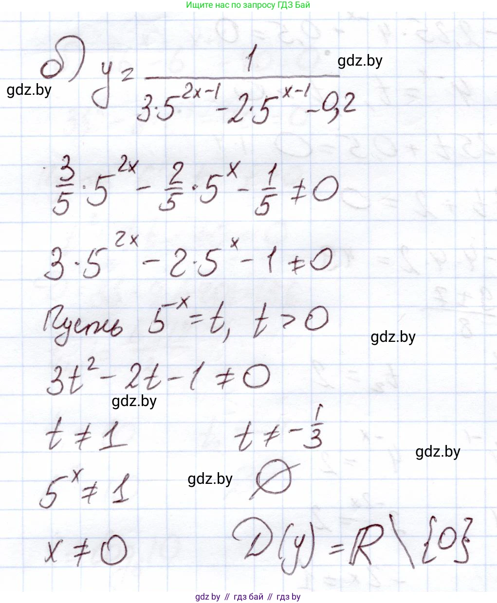 Алгебра, 11 класс Учебник, авторы: Арефьева Ирина Глебовна, Пирютко Ольга Николаевна, издательство Народная асвета, Минск, 2020, бирюзового цвета, страница 73, номер 2.93, Решение (продолжение 2)