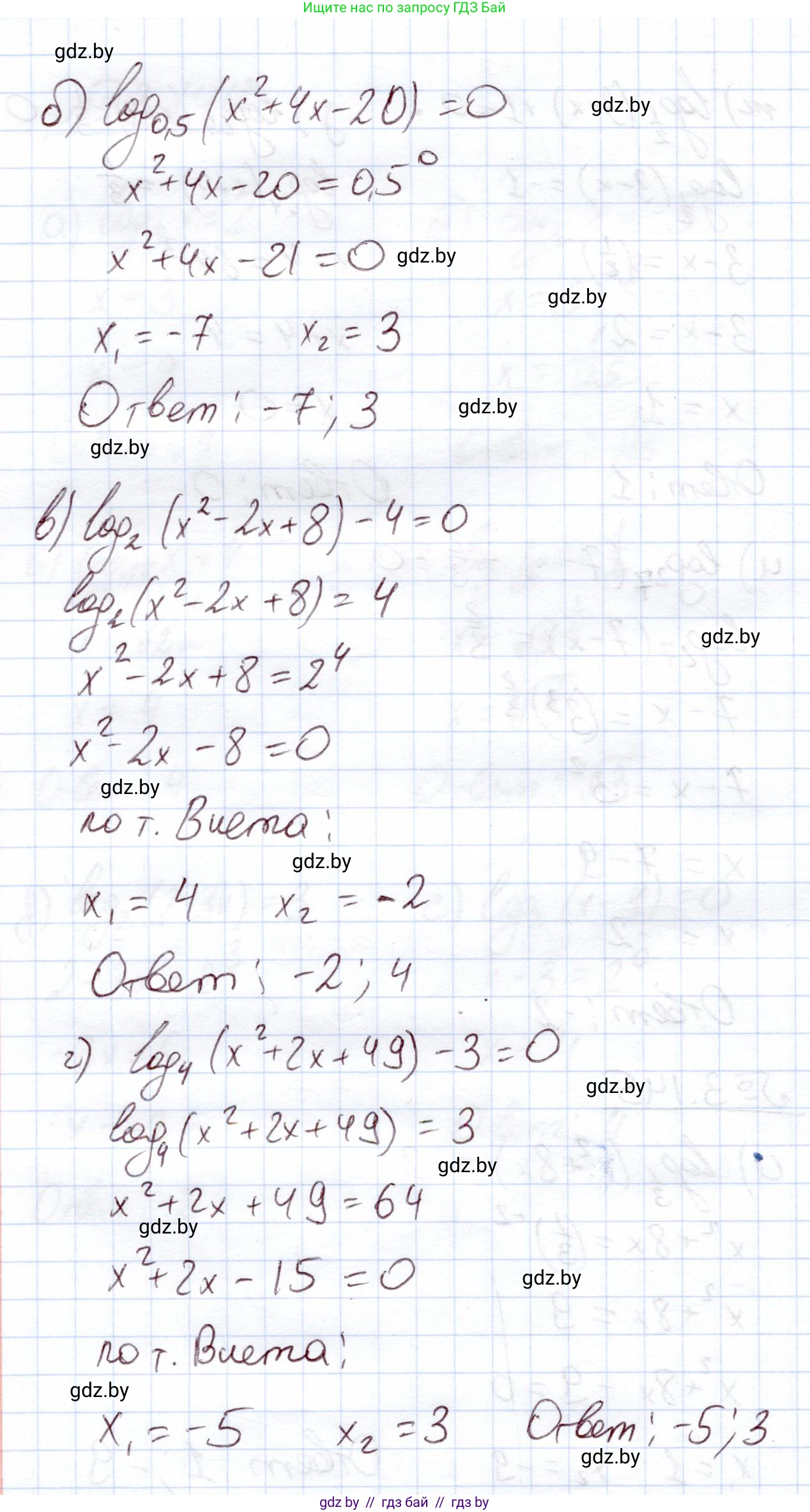 Алгебра, 11 класс Учебник, авторы: Арефьева Ирина Глебовна, Пирютко Ольга Николаевна, издательство Народная асвета, Минск, 2020, бирюзового цвета, страница 139, номер 3.145, Решение (продолжение 2)