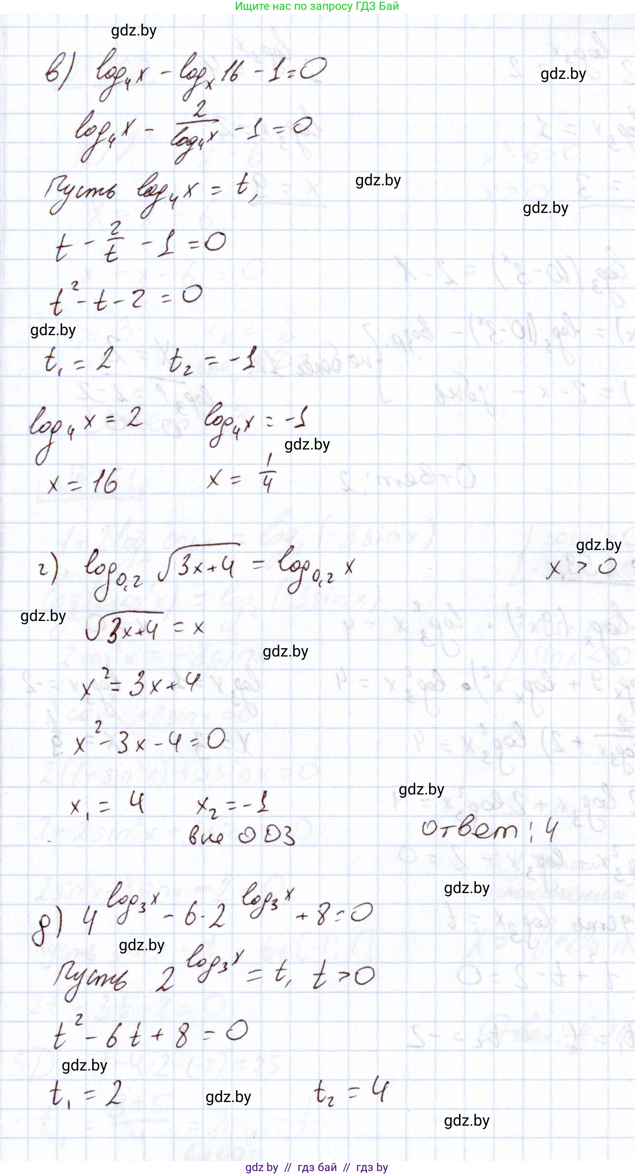 Алгебра, 11 класс Учебник, авторы: Арефьева Ирина Глебовна, Пирютко Ольга Николаевна, издательство Народная асвета, Минск, 2020, бирюзового цвета, страница 198, номер 258, Решение (продолжение 2)