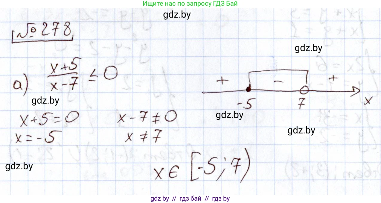 Алгебра, 11 класс Учебник, авторы: Арефьева Ирина Глебовна, Пирютко Ольга Николаевна, издательство Народная асвета, Минск, 2020, бирюзового цвета, страница 201, номер 278, Решение