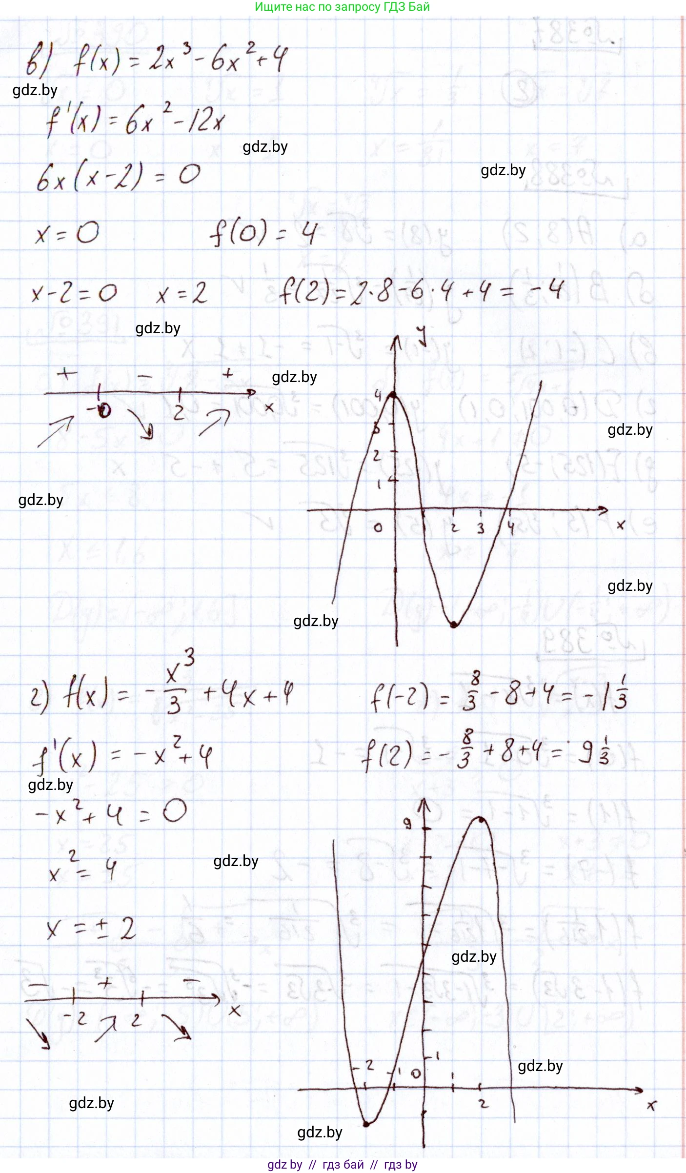 Алгебра, 11 класс Учебник, авторы: Арефьева Ирина Глебовна, Пирютко Ольга Николаевна, издательство Народная асвета, Минск, 2020, бирюзового цвета, страница 216, номер 386, Решение (продолжение 2)