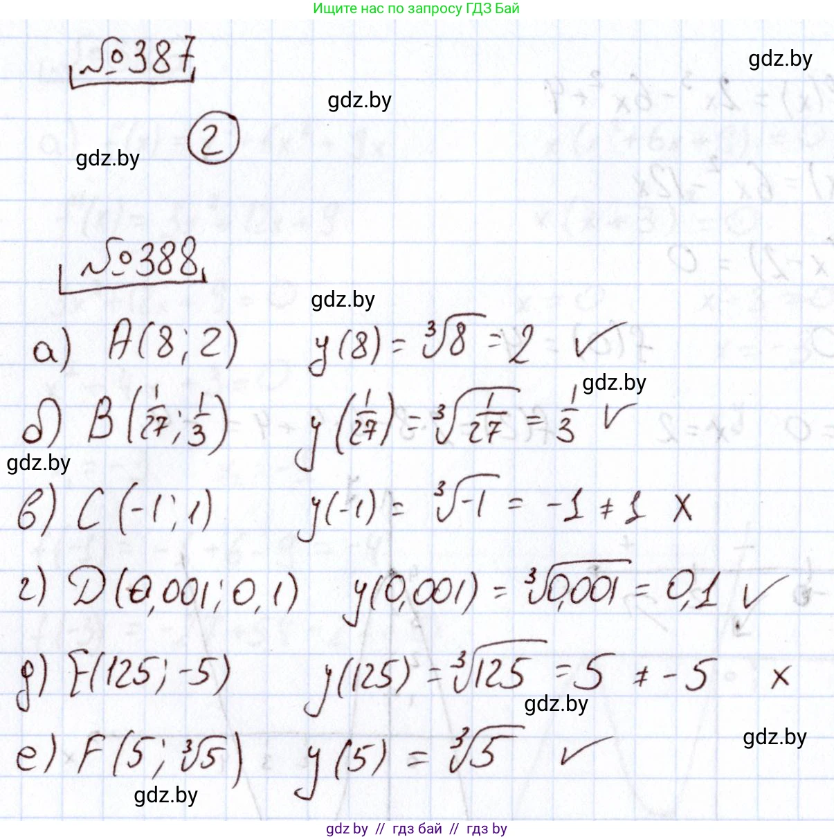 Алгебра, 11 класс Учебник, авторы: Арефьева Ирина Глебовна, Пирютко Ольга Николаевна, издательство Народная асвета, Минск, 2020, бирюзового цвета, страница 216, номер 387, Решение