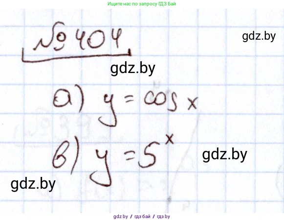 Алгебра, 11 класс Учебник, авторы: Арефьева Ирина Глебовна, Пирютко Ольга Николаевна, издательство Народная асвета, Минск, 2020, бирюзового цвета, страница 219, номер 404, Решение