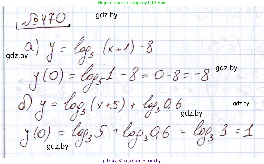 Алгебра, 11 класс Учебник, авторы: Арефьева Ирина Глебовна, Пирютко Ольга Николаевна, издательство Народная асвета, Минск, 2020, бирюзового цвета, страница 230, номер 470, Решение