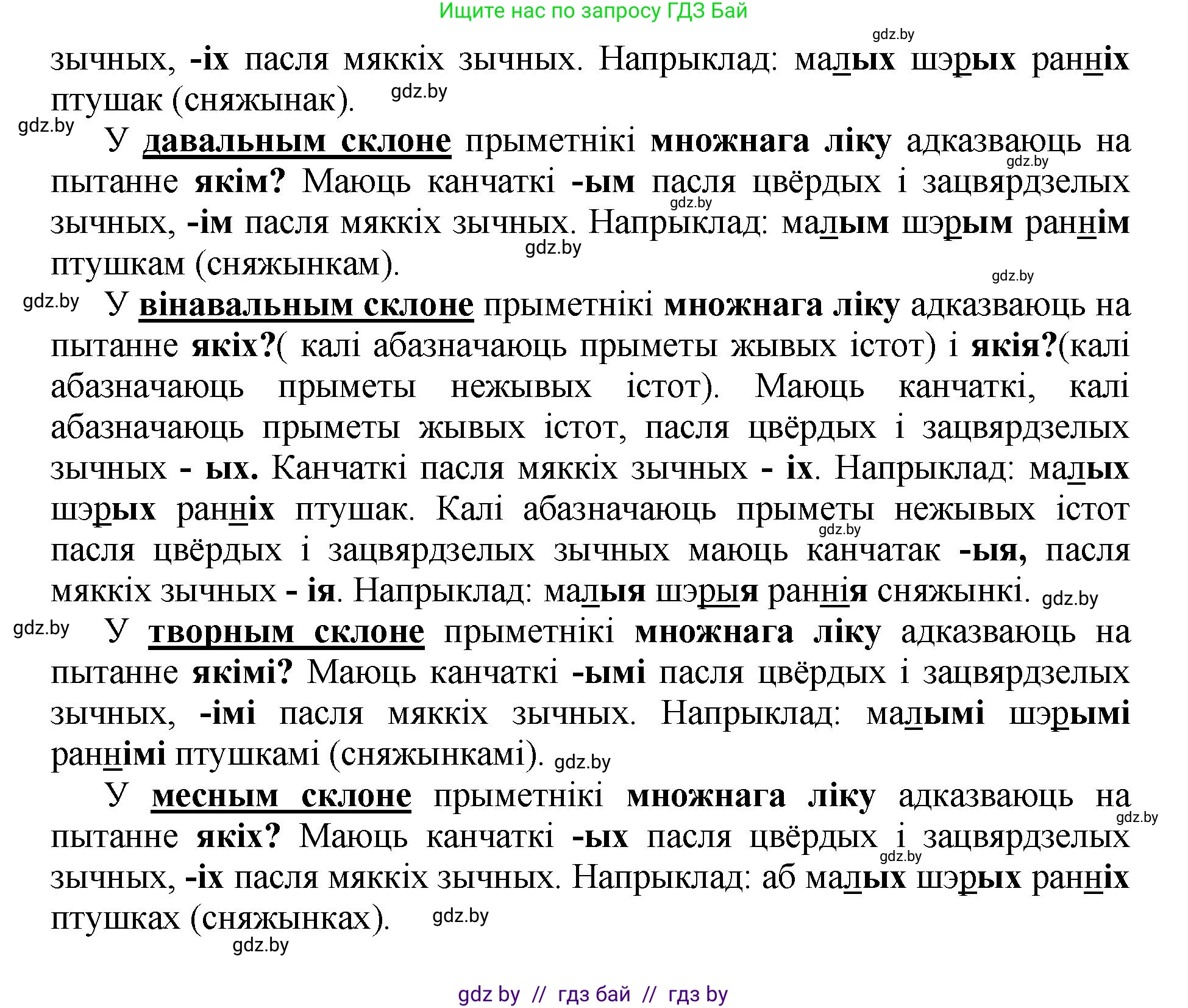 Белорусский язык (Беларуская мова), 4 класс Учебник, автор: Свірыдзенка Вольга Іванаўна, издательство Нацыянальны інстытут адукацыі, Минск, 2024, голубого цвета, Частка 2, страница 45, Решение 2024 (продолжение 4)