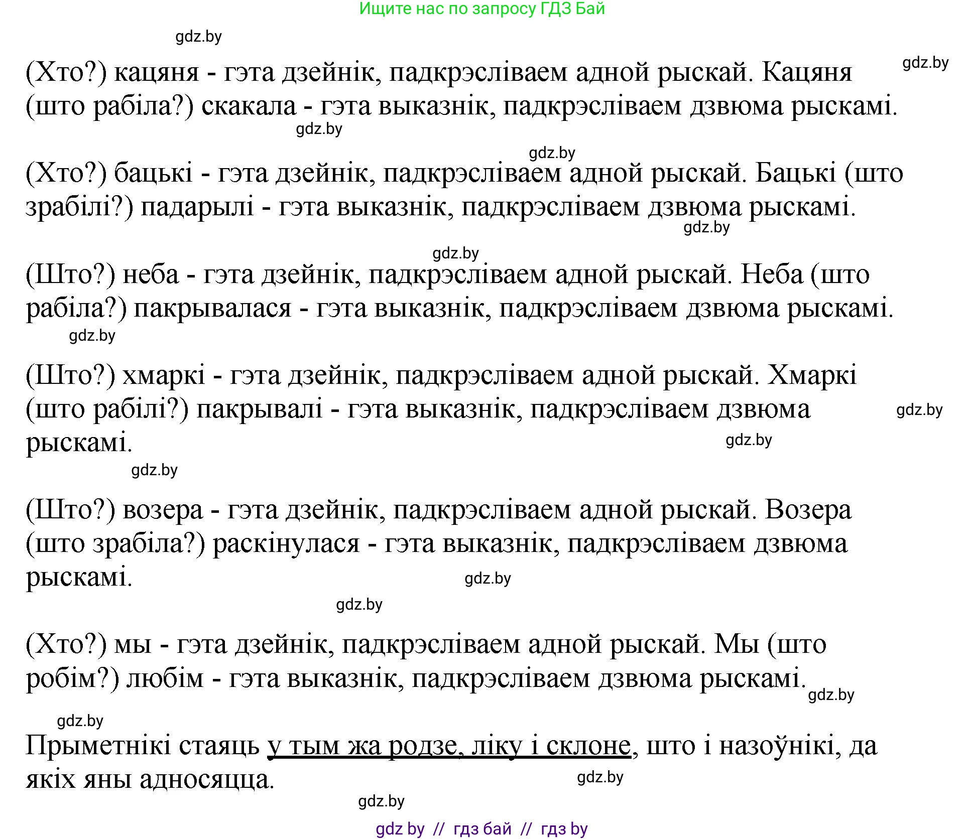 Белорусский язык (Беларуская мова), 4 класс Учебник, автор: Свірыдзенка Вольга Іванаўна, издательство Нацыянальны інстытут адукацыі, Минск, 2024, голубого цвета, Частка 2, страница 9, номер 10, Решение 2024 (продолжение 2)
