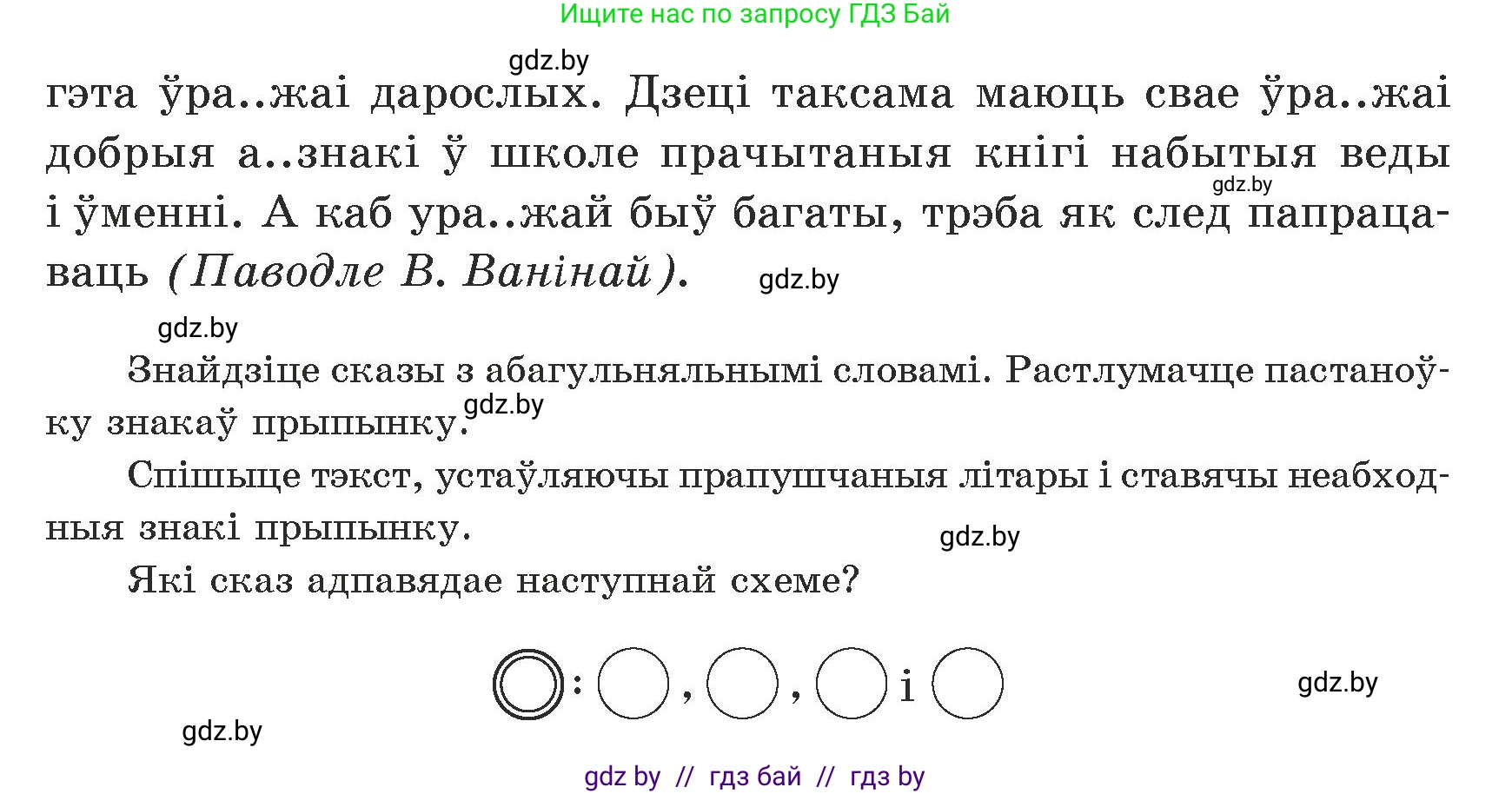 Белорусский язык (Беларуская мова), 5 класс Учебник, авторы: Валочка Ганна Міхайлаўна, Зелянко Вольга Уладзіміраўна, Мартынкевіч Святлана Васільеўна, Якуба Святлана Міхайлаўна, издательство Акадэмія адукацыі, Минск, 2024, голубого цвета, Частка 1, страница 119, номер 188, Условие (продолжение 2)