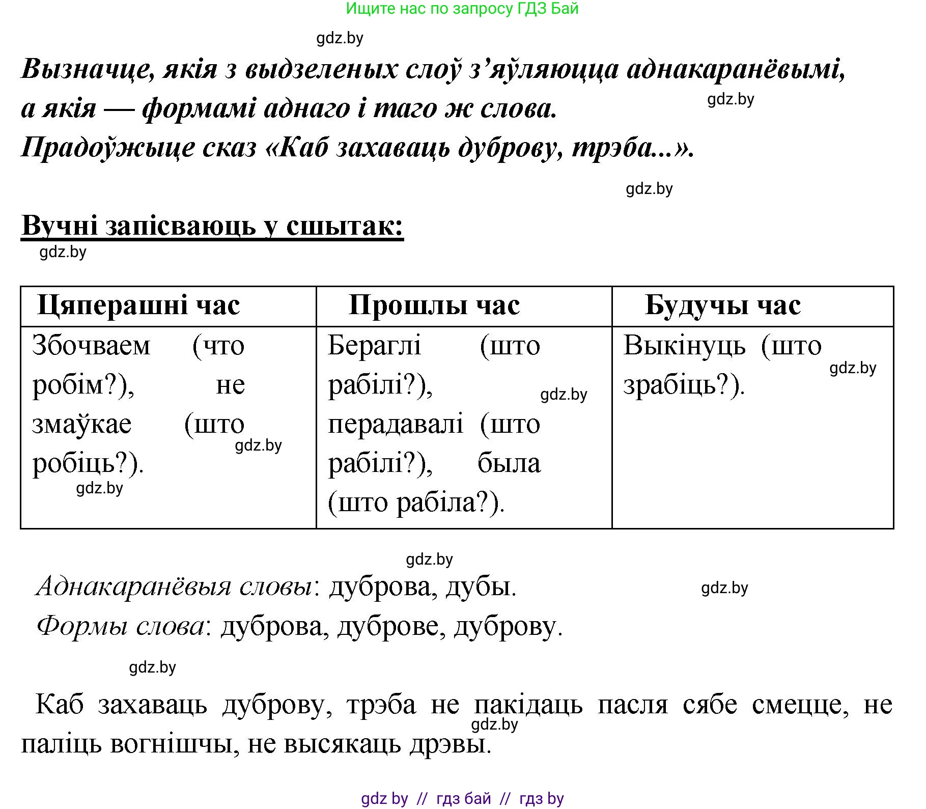 Белорусский язык (Беларуская мова), 5 класс Учебник, авторы: Валочка Ганна Міхайлаўна, Зелянко Вольга Уладзіміраўна, Мартынкевіч Святлана Васільеўна, Якуба Святлана Міхайлаўна, издательство Акадэмія адукацыі, Минск, 2024, голубого цвета, Частка 1, страница 50, номер 82, Решение (продолжение 2)