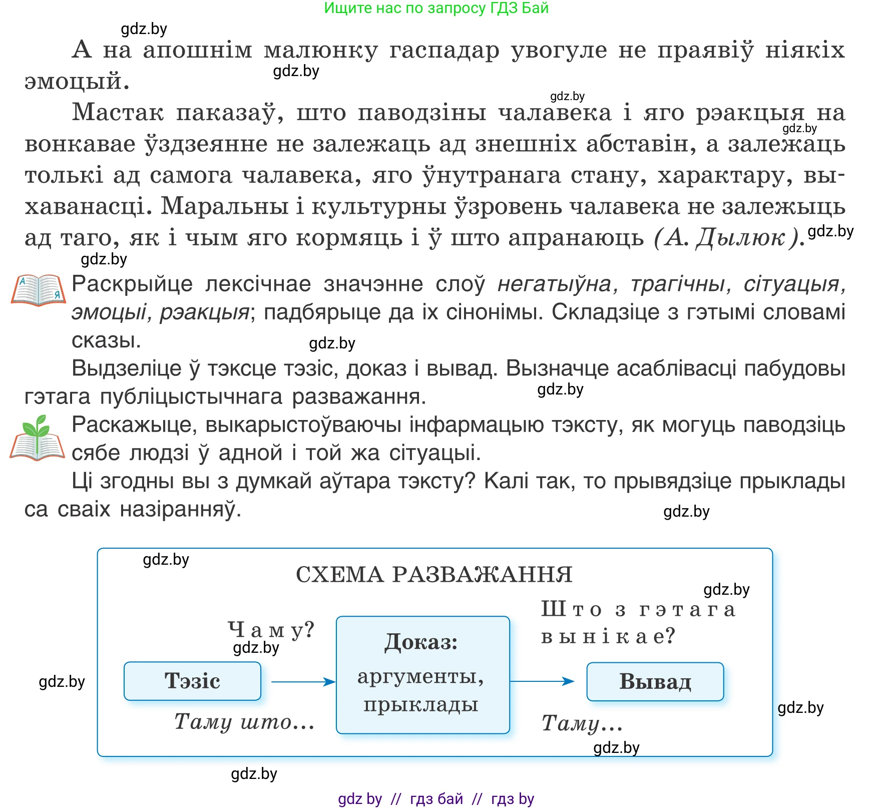 Белорусский язык (Беларуская мова), 7 класс Учебник, авторы: Валочка Ганна Міхайлаўна, Зелянко Вольга Уладзіміраўна, Язерская Святлана Анатольеўна, издательство Нацыянальны інстытут адукацыі, Минск, 2020, страница 14, номер 15, Условие (продолжение 2)