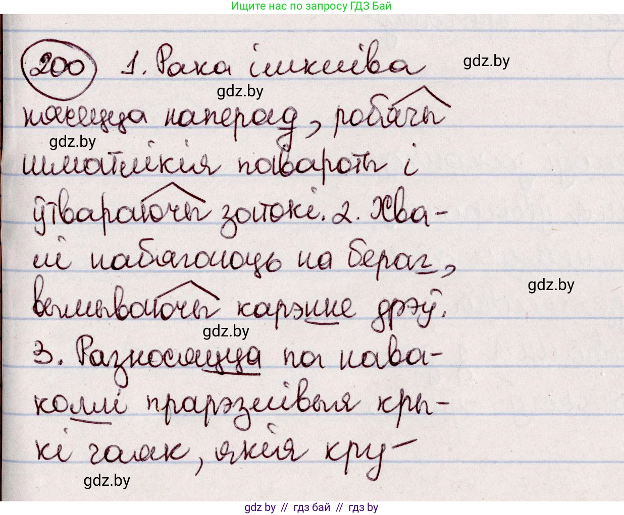 Белорусский язык (Беларуская мова), 7 класс Учебник, авторы: Валочка Ганна Міхайлаўна, Зелянко Вольга Уладзіміраўна, Язерская Святлана Анатольеўна, издательство Нацыянальны інстытут адукацыі, Минск, 2020, страница 113, номер 200, Решение