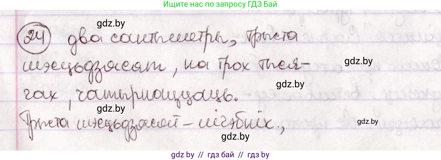 Белорусский язык (Беларуская мова), 7 класс Учебник, авторы: Валочка Ганна Міхайлаўна, Зелянко Вольга Уладзіміраўна, Язерская Святлана Анатольеўна, издательство Нацыянальны інстытут адукацыі, Минск, 2020, страница 20, номер 24, Решение