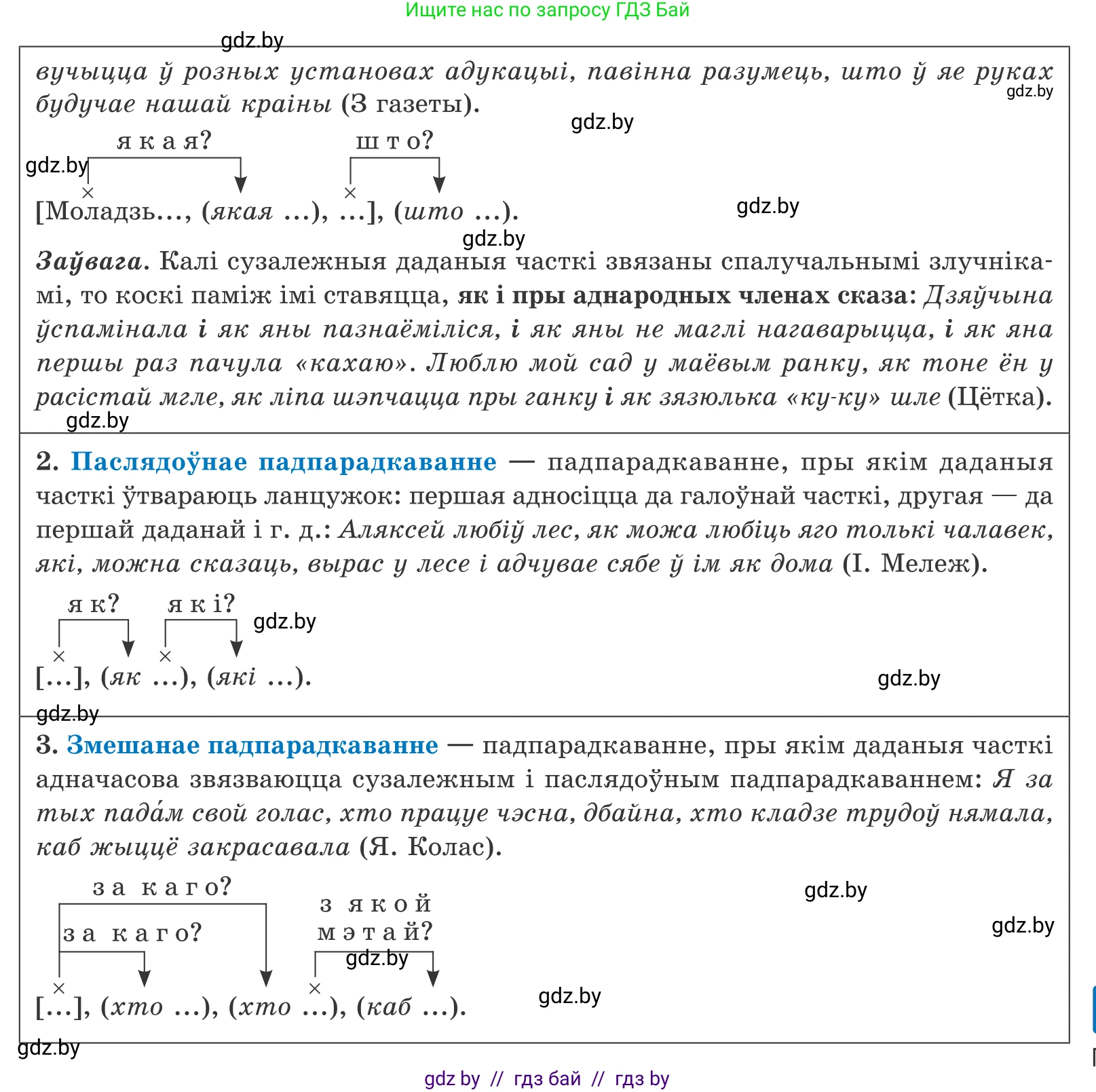 Белорусский язык (Беларуская мова), 11 класс Учебник, авторы: Валочка Ганна Міхайлаўна, Васюковіч Людміла Сяргееўна, Зелянко Вольга Уладзіміраўна, Міхнёнак С С, Якуба Святлана Міхайлаўна, издательство Нацыянальны інстытут адукацыі, Минск, 2021, страница 112, номер 161, Условие (продолжение 2)