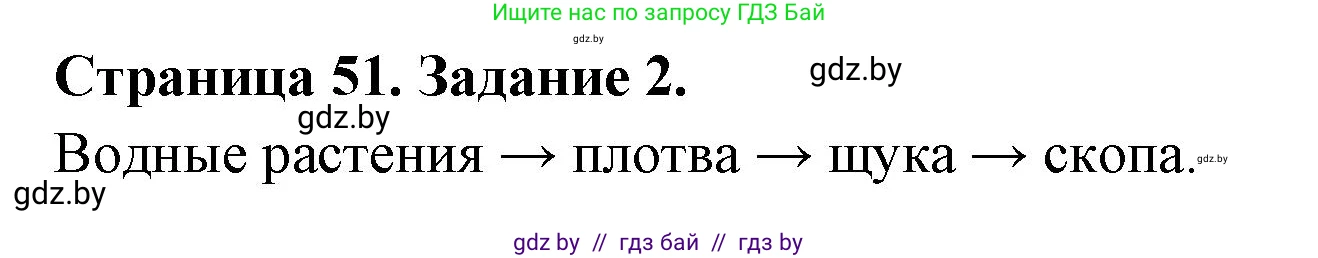 Биология, 6 класс Сборник контрольных и самостоятельных работ, авторы: Городович Наталья Ивановна, Капцевич Марина Викторовна, Сеген Елена Адамовна, издательство Аверсэв, Минск, 2021, страница 51, номер 2, Решение