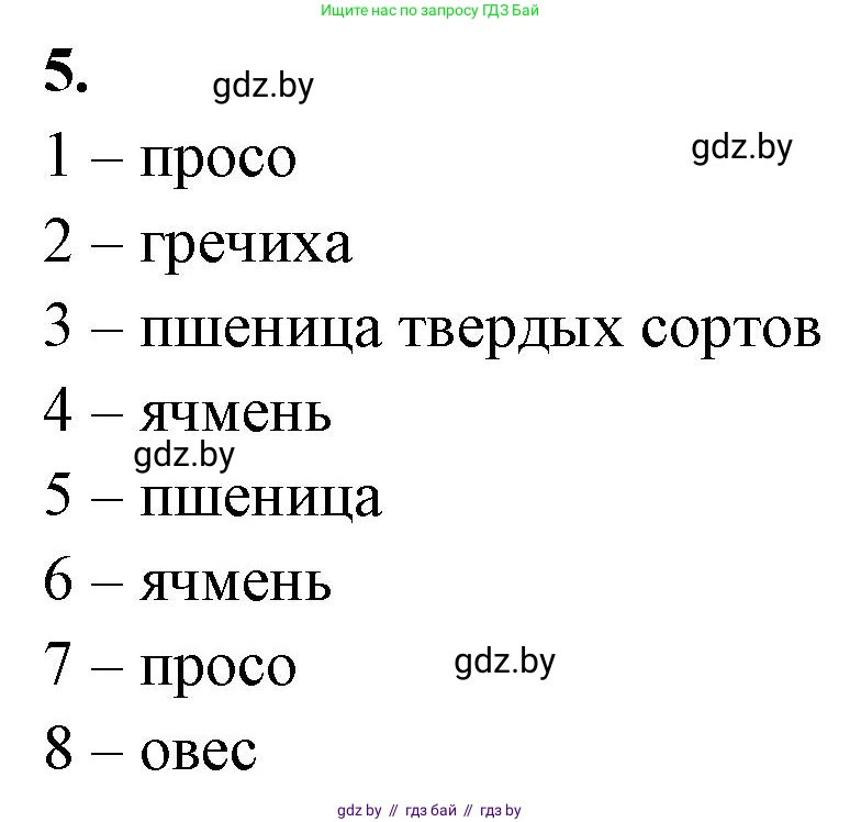 Биология, 7 класс рабочая тетрадь, автор: Лисов Николай Дмитриевич, издательство Аверсэв, Минск, 2022, коричневого цвета, страница 80, номер 5, Решение