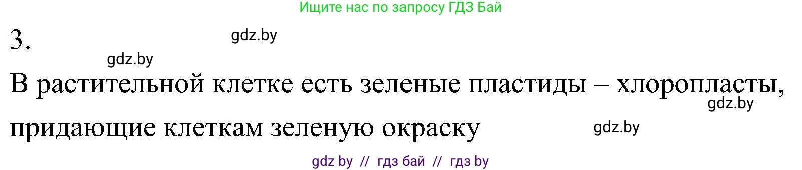 Биология, 7 класс Учебник, автор: Лисов Николай Дмитриевич, издательство Народная асвета, Минск, 2022, зелёного цвета, страница 75, номер 3, Решение