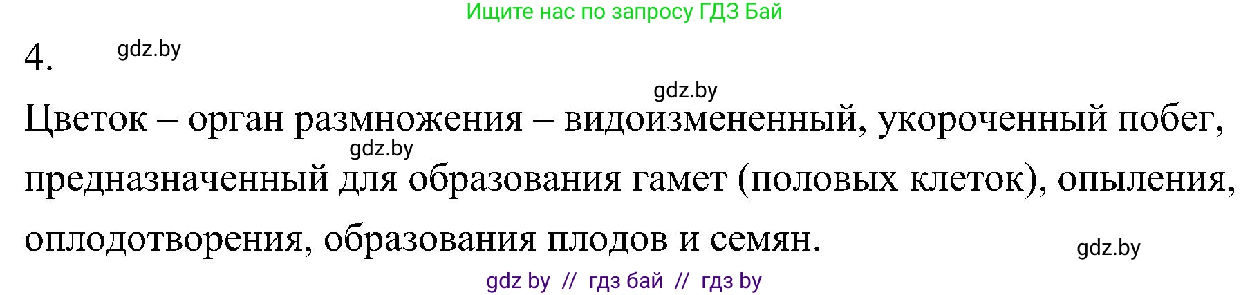 Биология, 7 класс Учебник, автор: Лисов Николай Дмитриевич, издательство Народная асвета, Минск, 2022, зелёного цвета, страница 174, номер 4, Решение