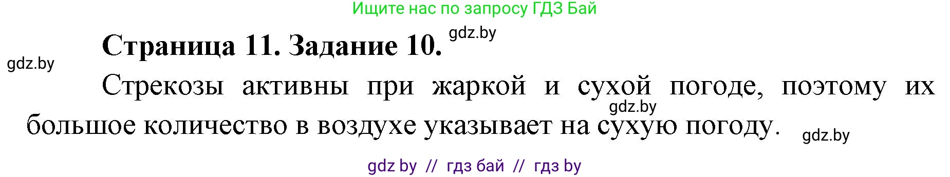 Биология, 8 класс Сборник контрольных и самостоятельных работ, авторы: Дубков Сергей Григорьевич, Городович Наталья Ивановна, Сеген Елена Адамовна, издательство Аверсэв, Минск, 2025, страница 11, номер 10, Решение