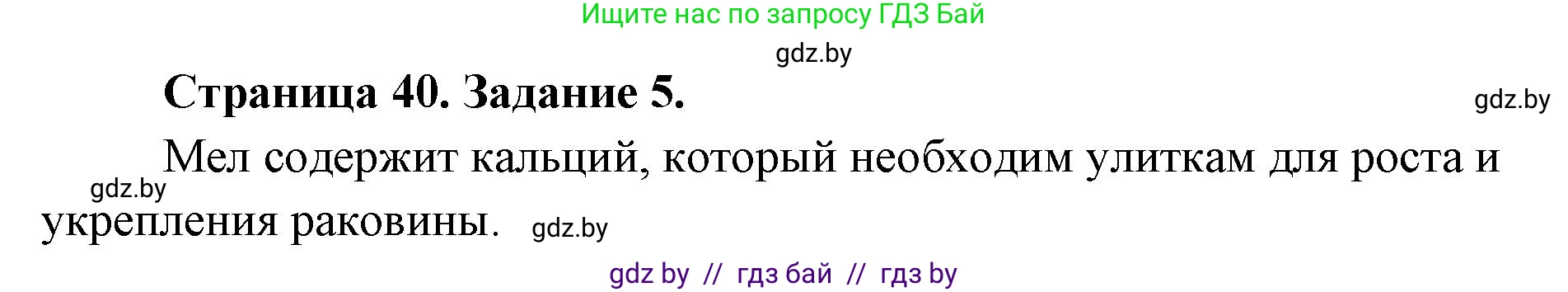 Биология, 8 класс Сборник контрольных и самостоятельных работ, авторы: Дубков Сергей Григорьевич, Городович Наталья Ивановна, Сеген Елена Адамовна, издательство Аверсэв, Минск, 2025, страница 40, номер 5, Решение