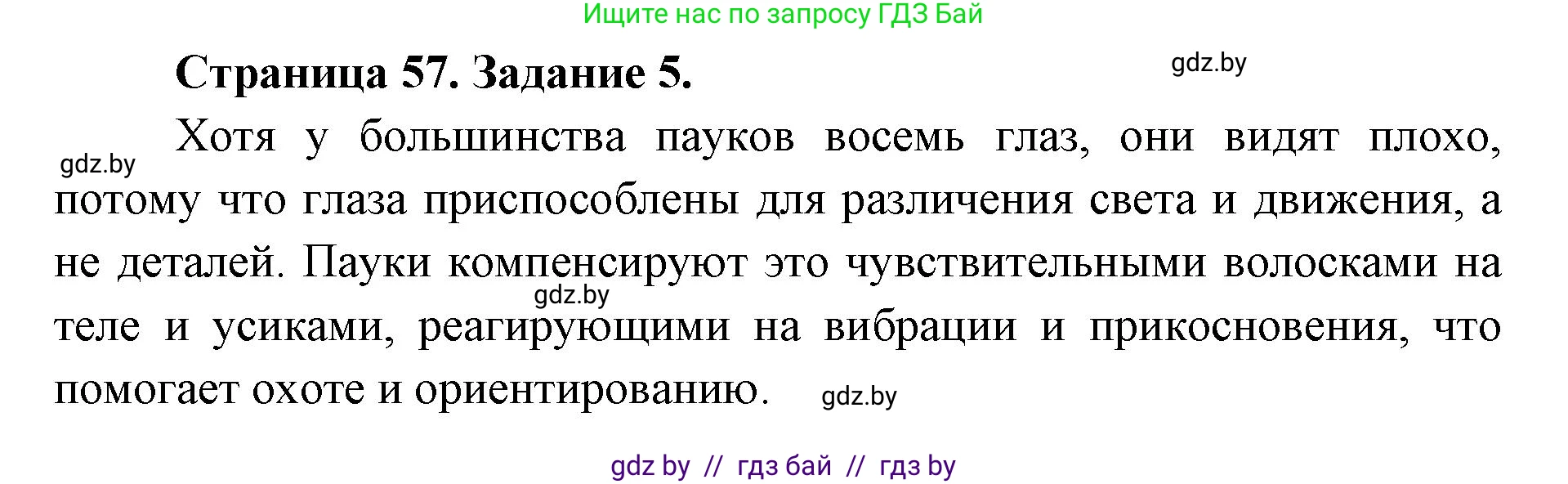 Биология, 8 класс Сборник контрольных и самостоятельных работ, авторы: Дубков Сергей Григорьевич, Городович Наталья Ивановна, Сеген Елена Адамовна, издательство Аверсэв, Минск, 2025, страница 57, номер 5, Решение