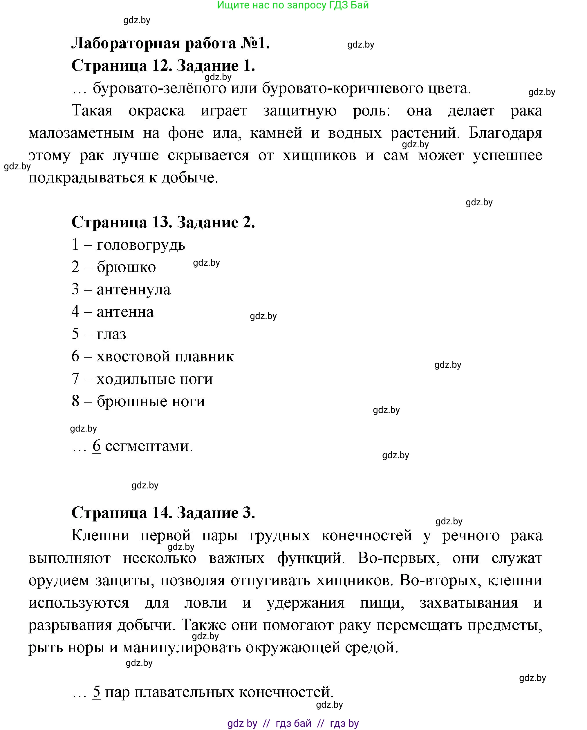 Биология, 8 класс Тетрадь для лабораторных и практических работ, автор: Лисов Николай Дмитриевич, издательство Аверсэв, Минск, 2025, оранжевого цвета, страница 12, Решение 2025