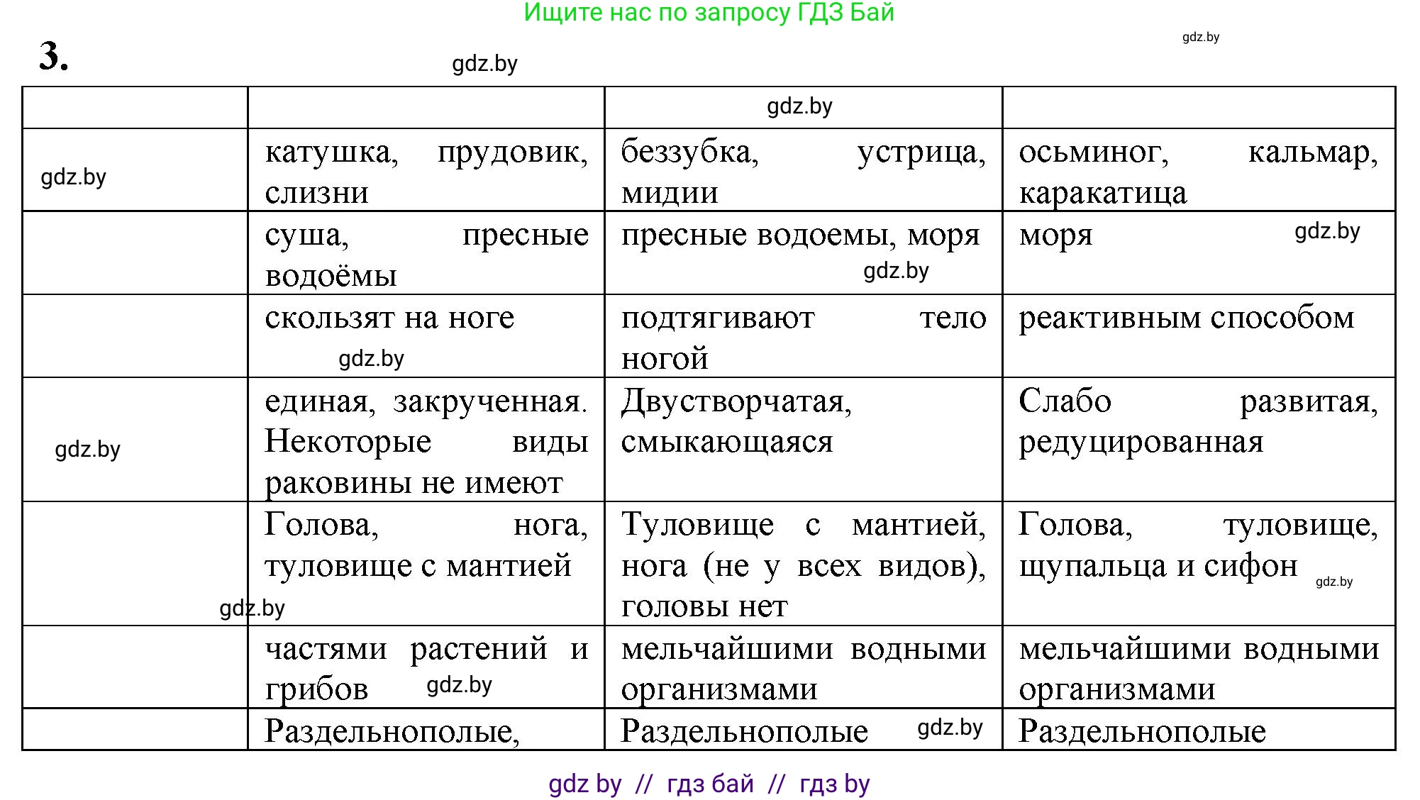 Биология, 8 класс рабочая тетрадь, автор: Лисов Николай Дмитриевич, издательство Аверсэв, Минск, 2018, зелёного цвета, страница 31, номер 3, Решение