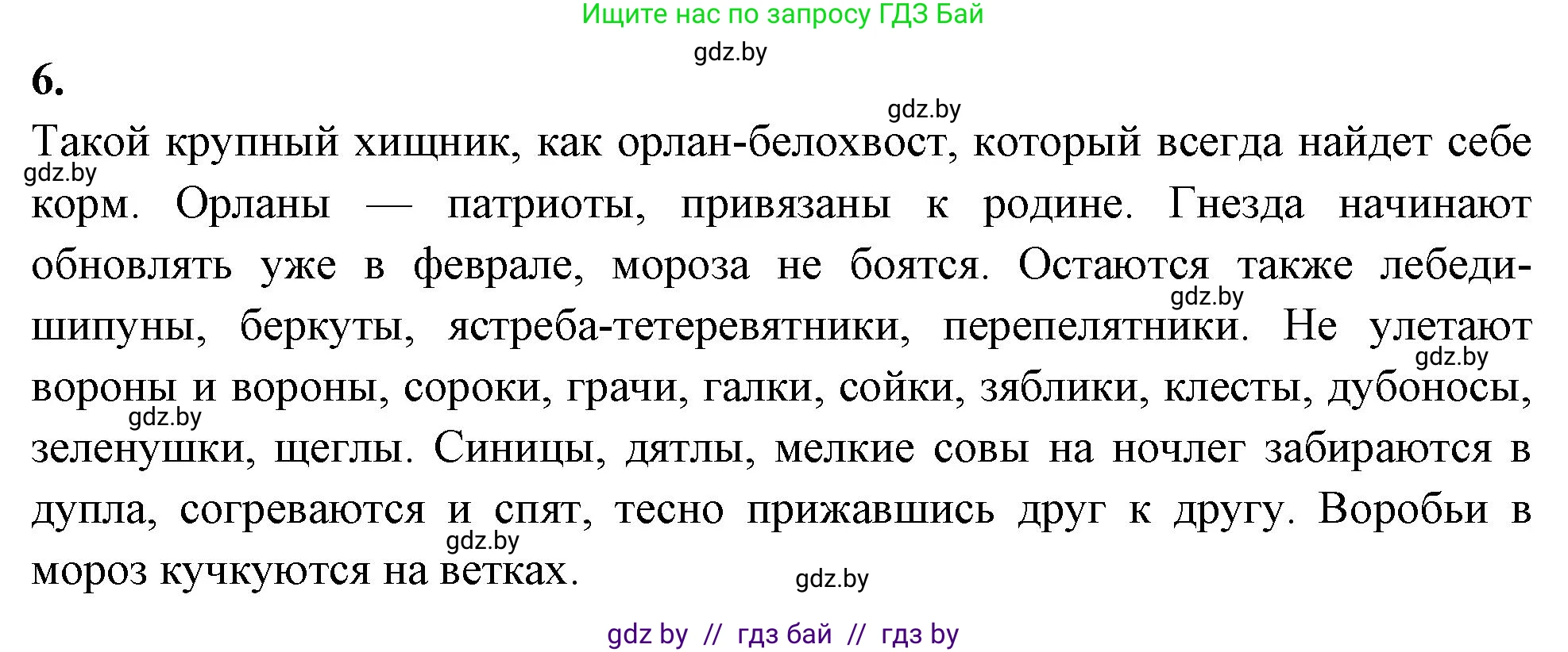 Биология, 8 класс рабочая тетрадь, автор: Лисов Николай Дмитриевич, издательство Аверсэв, Минск, 2018, зелёного цвета, страница 91, номер 6, Решение
