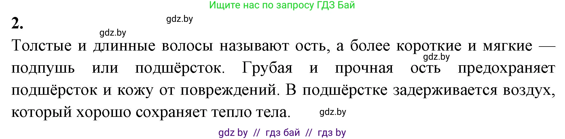 Биология, 8 класс рабочая тетрадь, автор: Лисов Николай Дмитриевич, издательство Аверсэв, Минск, 2018, зелёного цвета, страница 102, номер 2, Решение