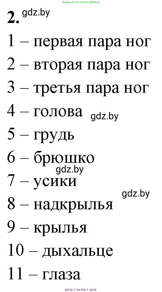 Биология, 8 класс рабочая тетрадь, автор: Лисов Николай Дмитриевич, издательство Аверсэв, Минск, 2018, зелёного цвета, страница 43, номер 2, Решение