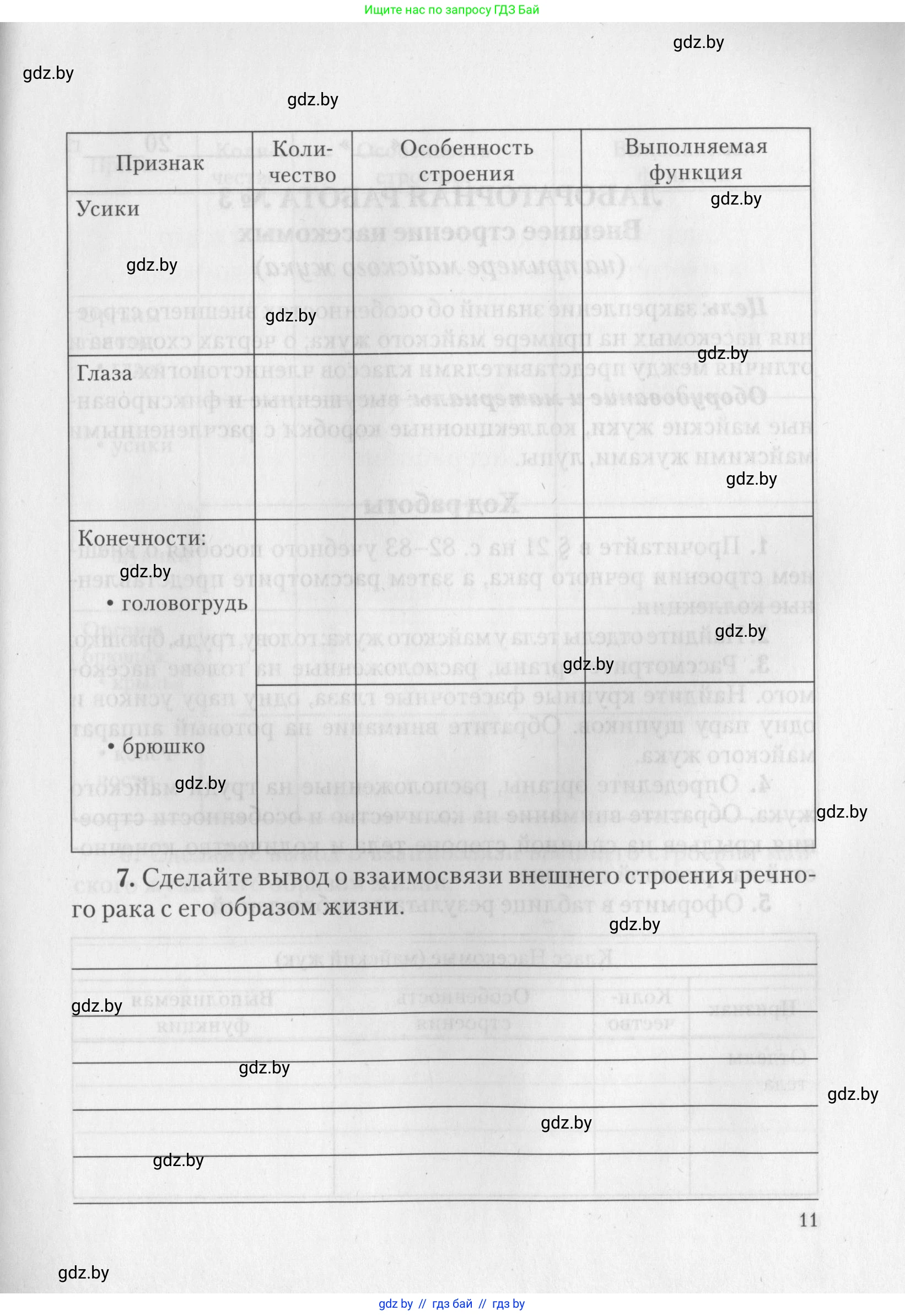 Биология, 8 класс тетрадь для экскусрий, лабораторных и практических работ, автор: Рогожников Олег Николаевич, издательство Сэр-Вит, Минск, 2021, сиреневого цвета, страница 11