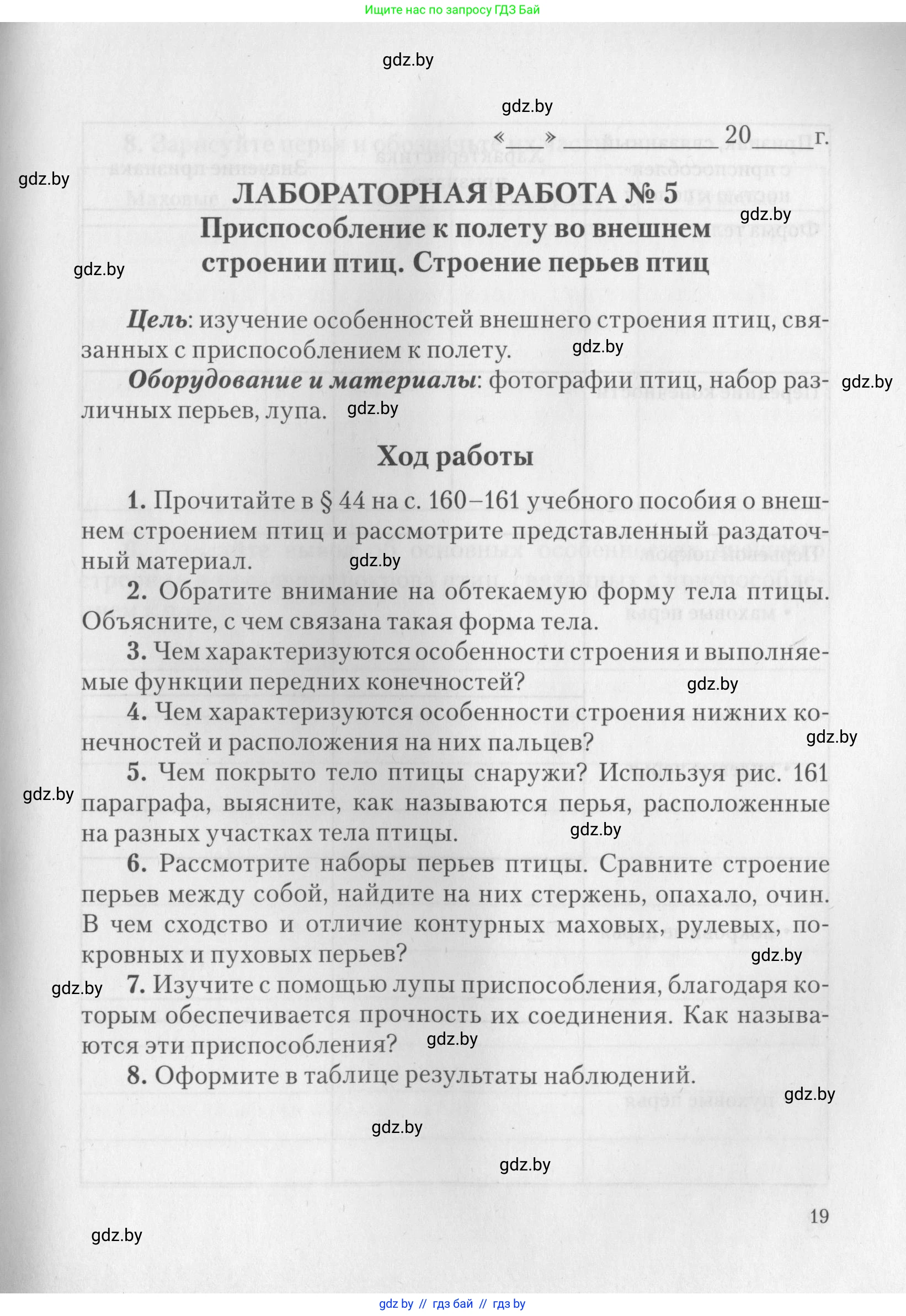 Биология, 8 класс тетрадь для экскусрий, лабораторных и практических работ, автор: Рогожников Олег Николаевич, издательство Сэр-Вит, Минск, 2021, сиреневого цвета, страница 19