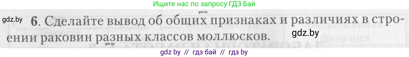 Биология, 8 класс тетрадь для экскусрий, лабораторных и практических работ, автор: Рогожников Олег Николаевич, издательство Сэр-Вит, Минск, 2021, сиреневого цвета, страница 9, номер 6, Условие