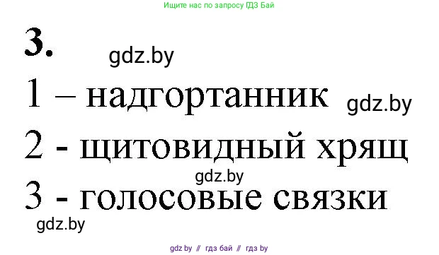 Биология, 9 класс рабочая тетрадь, авторы: Борисов Олег Леонидович, Антипенко Алеся Анатольевна, Мащенко Михаил Васильевич, издательство Аверсэв, Минск, 2019, салатового цвета, страница 69, номер 3, Решение