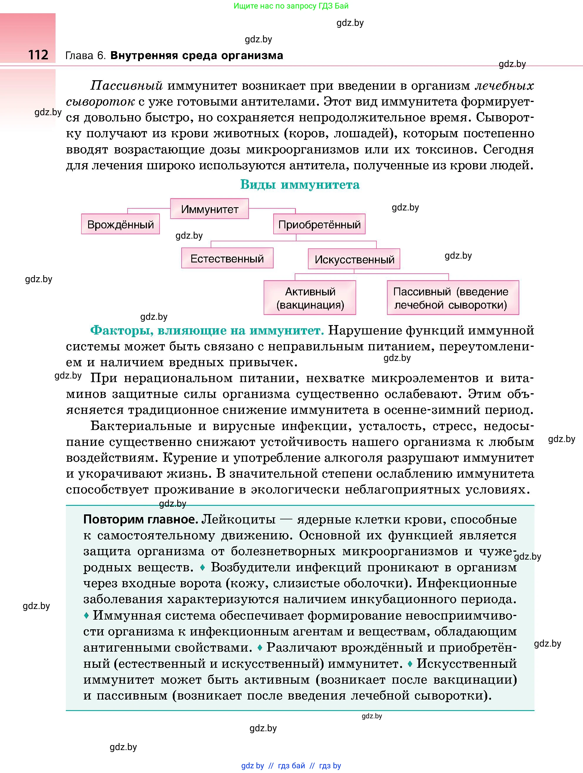 Биология, 9 класс Учебник, авторы: Борисов Олег Леонидович, Антипенко Алеся Анатольевна, Рогожников Олег Николаевич, издательство Адукацыя i выхаванне, Минск, 2025, бирюзового цвета, страница 112
