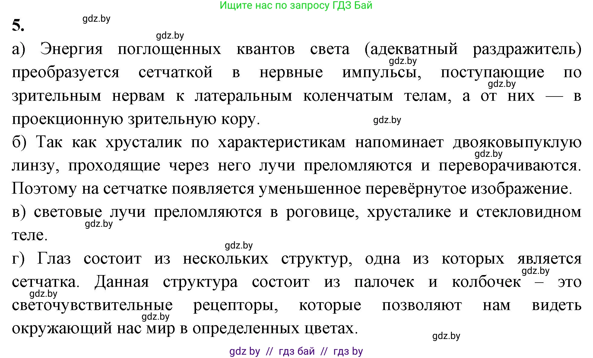 Биология, 9 класс рабочая тетрадь, автор: Лисов Николай Дмитриевич, издательство Аверсэв, Минск, 2021, оранжевого цвета, страница 28, номер 5, Решение