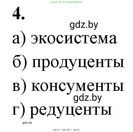 Биология, 10 класс рабочая тетрадь, автор: Хруцкая Тамара Викторовна, издательство Аверсэв, Минск, 2020, оранжевого цвета, страница 84, номер 4, Решение
