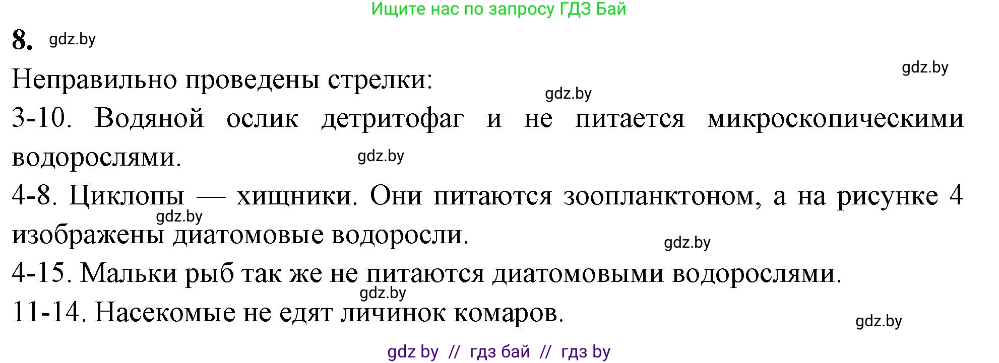 Биология, 10 класс рабочая тетрадь, автор: Хруцкая Тамара Викторовна, издательство Аверсэв, Минск, 2020, оранжевого цвета, страница 93, номер 8, Решение