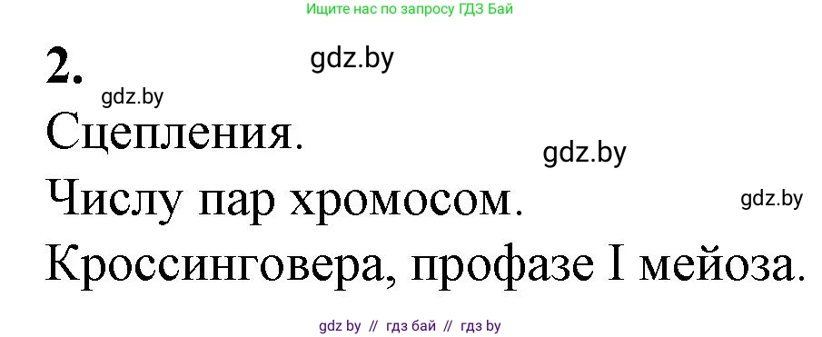 Биология, 11 класс рабочая тетрадь, авторы: Дашков Максим Леонидович, Головач Алексей Михайлович, издательство Аверсэв, Минск, 2021, жёлтого цвета, страница 80, номер 2, Решение