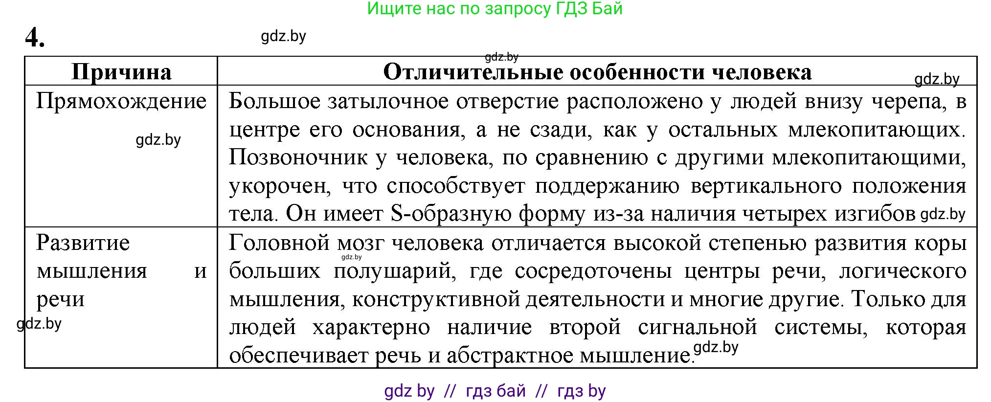 Биология, 11 класс рабочая тетрадь, авторы: Дашков Максим Леонидович, Головач Алексей Михайлович, издательство Аверсэв, Минск, 2021, жёлтого цвета, страница 120, номер 4, Решение